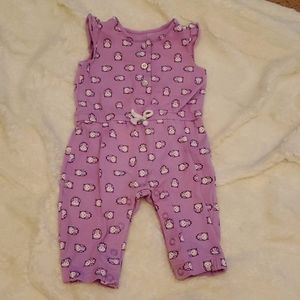Purple Owl Romper